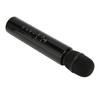 Bluetooth Handheld Microphone Noise Reduction Stereo Wireless Karaoke Mic with Recording for Smartphone PC Black