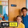Door Sign Acrylic Sliding Privacy Status Do Not Disturb Welcome Please Knock Meeting Office Hotel Home Bathroom Indicator