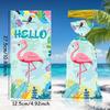 50pcs Flamingo Gifts Bags Pineapple Candy Bags Gift Packing Bag Summer Hawaiian Party Birthday Luau Tropical Wedding Party Favor