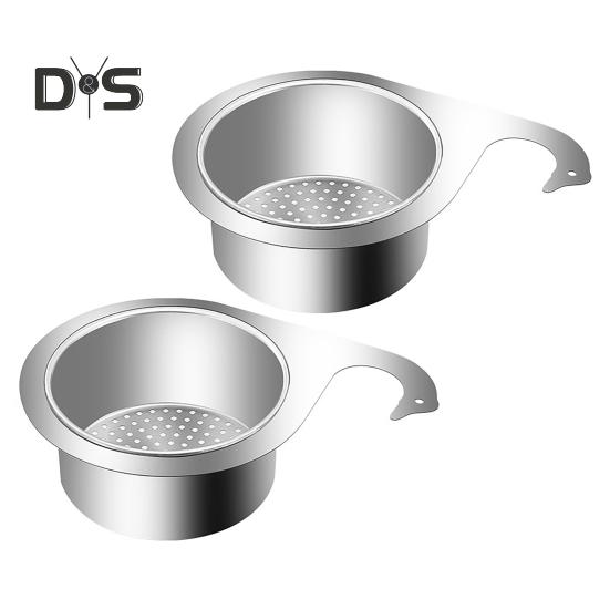 Odtokový koš kuchyňského dřezu Swan odtokový koš Nerezový Odolný proti korozi Leštěný povrch Filtr dřezu Swan Odtokový koš