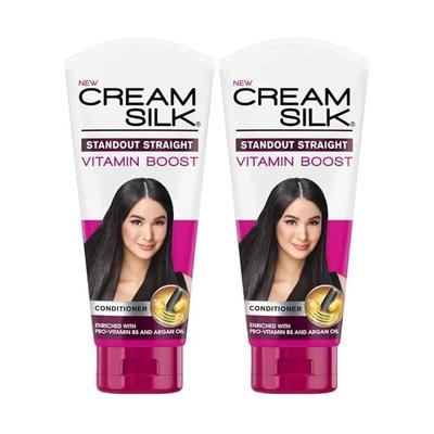 Krämigt Silkesbalsam Stand-Out Straight 180 ml x 2
