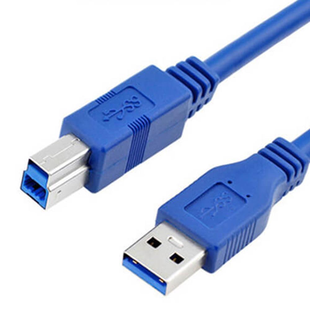 

1m USB3.0 Male to USB Type-B Male Printer Cable Computer Printing Cord As Shown A