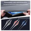 hrkqj5 2PCS New Car Stickers Alloy Blade Stickers For Ford TRANSIT Logo Car Door Decoration Sticker Customized Stickers Auto Accsesorry