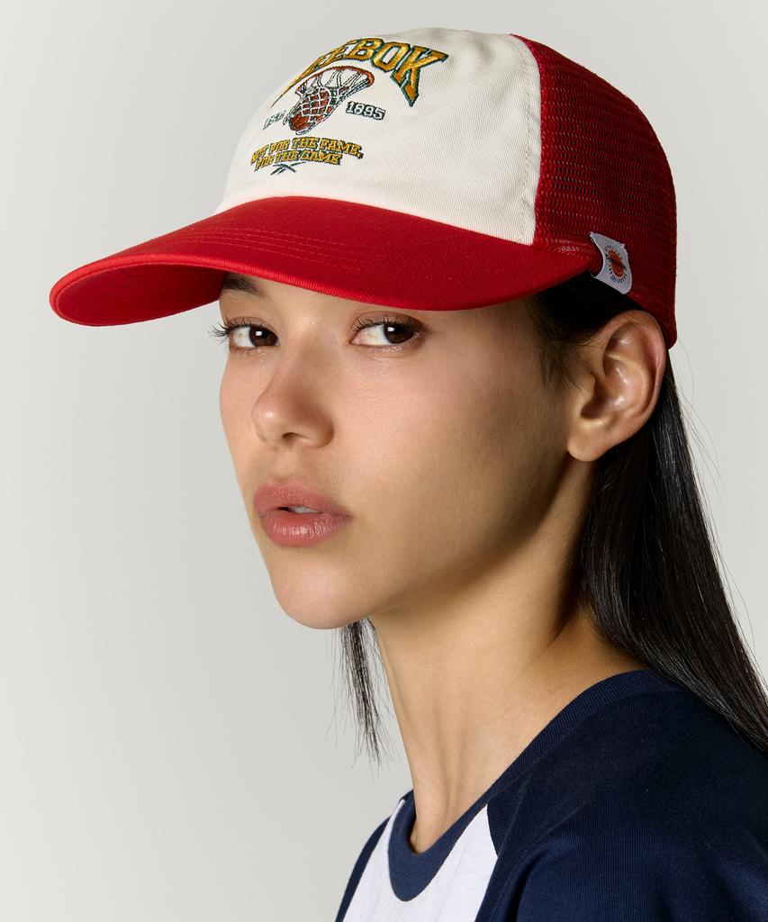 Reebok Basketball Trucker Cap - Red