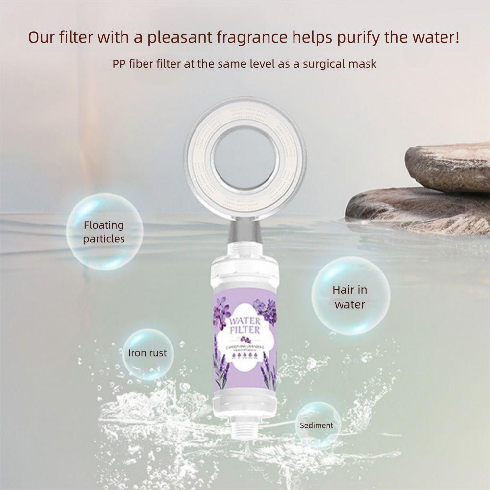 Replaceable Shower Filter Perfume Fragrance Shower Cartridge  Bathroom Accessories