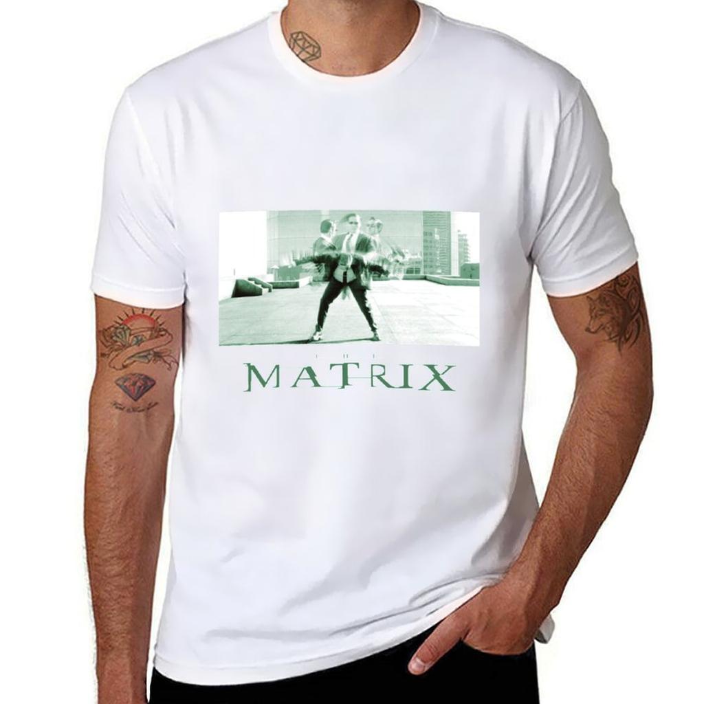 The Matrix 4 Resurrections 2021 Tshirt Summer Holiday Casual Tee