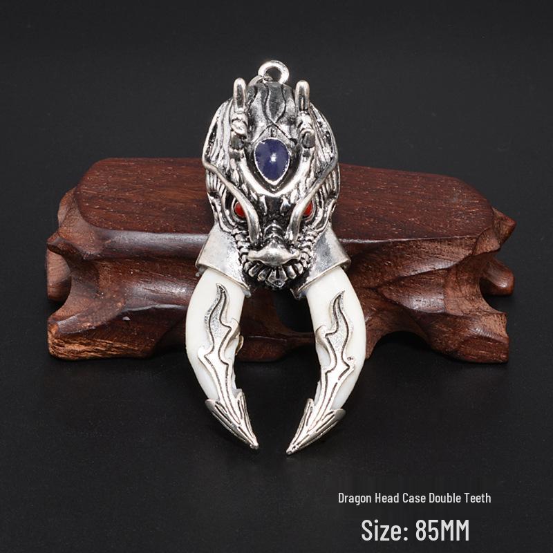 Wolf Fang Pendant: Domineering Amulet & Gift for Men & Women