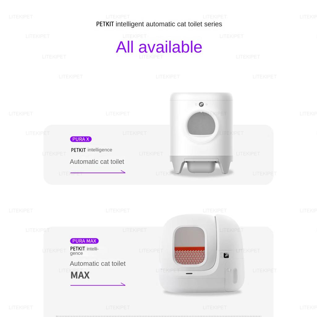 PETKIT Purification Liquid Smart Automatic Self Clean Cat Litter Box Self Cleaning Deodorant Easy To Carry Use for Cat Toilet