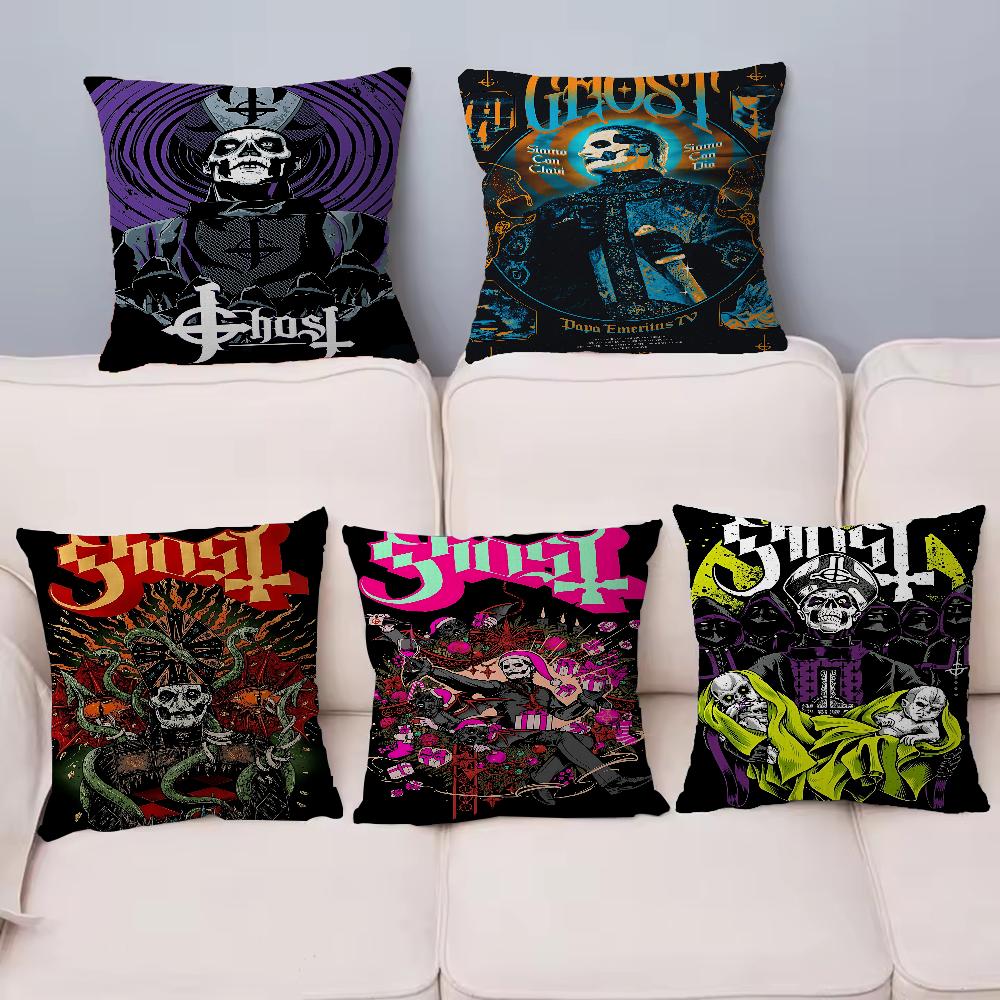 G-Ghost B-Band Pillow Anime Pillow Sofa Bed Head Pillow Cover Cushion Cover 45x45 Cm Fashion