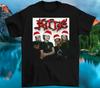 Frohe Weihnachten Kätzchen Band Baumwolle Schwarz Alle Größen T-Shirt AG815 Unisex unisex T-Shirt