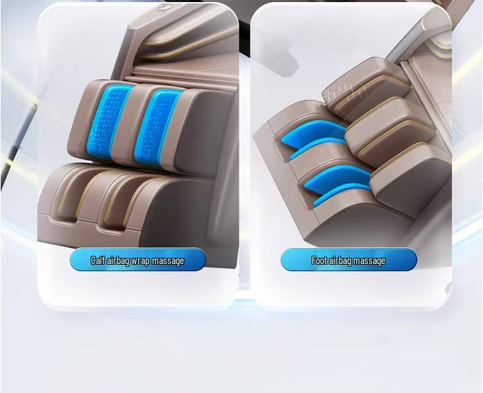 SL Guide Rail Home Massage Chair: Fully Automatic Zero Gravity Smart Voice-Controlled Recliner