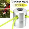 Cylindrical Shape Grass Trimmer Head Aluminum Strimmer Tools Lawn Mower Accessory  Garden