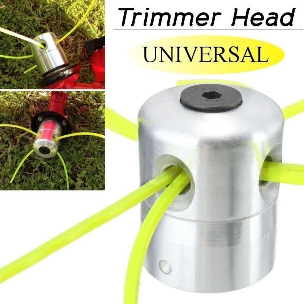 Cylindrical Shape Grass Trimmer Head Aluminum Strimmer Tools Lawn Mower Accessory  Garden