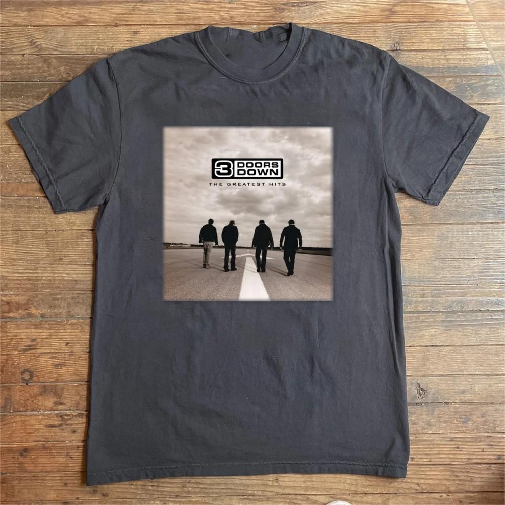 

3 Doors Down – The Greatest Hits Charcoal All Size Gift For Fan Shirt Unisex T-Shirt M