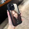 A-Avril L-Lavigne Phone Case For iPhone 17,16,15,14,13,12,11,Pro,Max,Plus,X,XS,SE4,E,Mini Black Thickened border Case