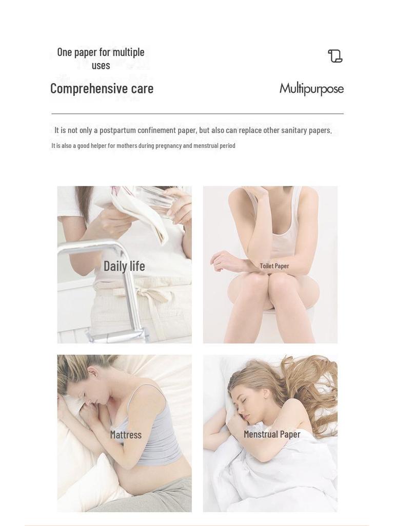 מגני תחתון סניטריים לאחר לידה של Encore Maternity לשימוש בבית חולים