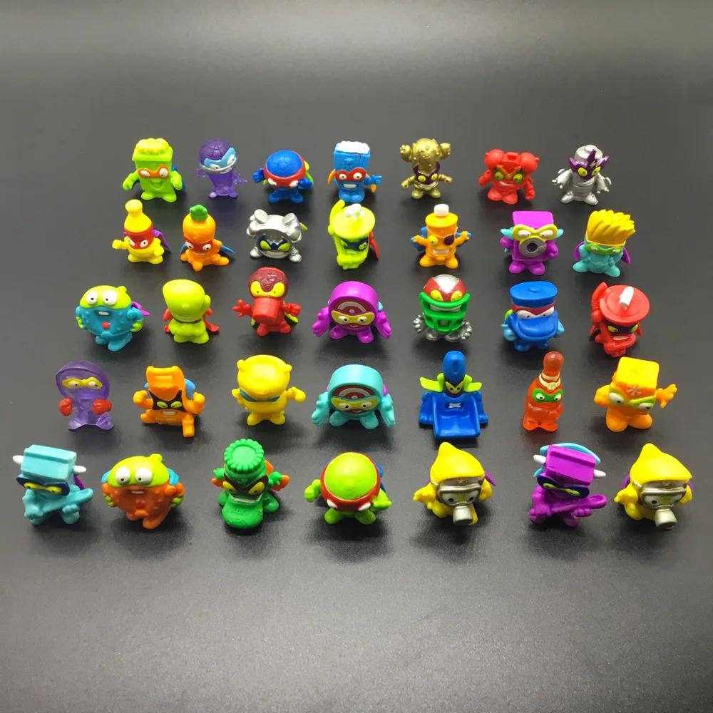 10/20/30/50pcs No Repeat Superthings Piratix Superzings Action Figures 2-4CM Super Zings Collection Toys Model for Kids Gift