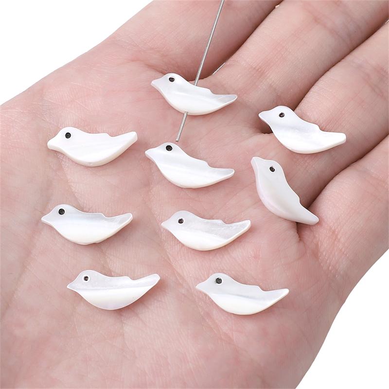 Natural Shells Cute Animal Charms For DIY Necklace Bracelet Earrings Jewelry Making