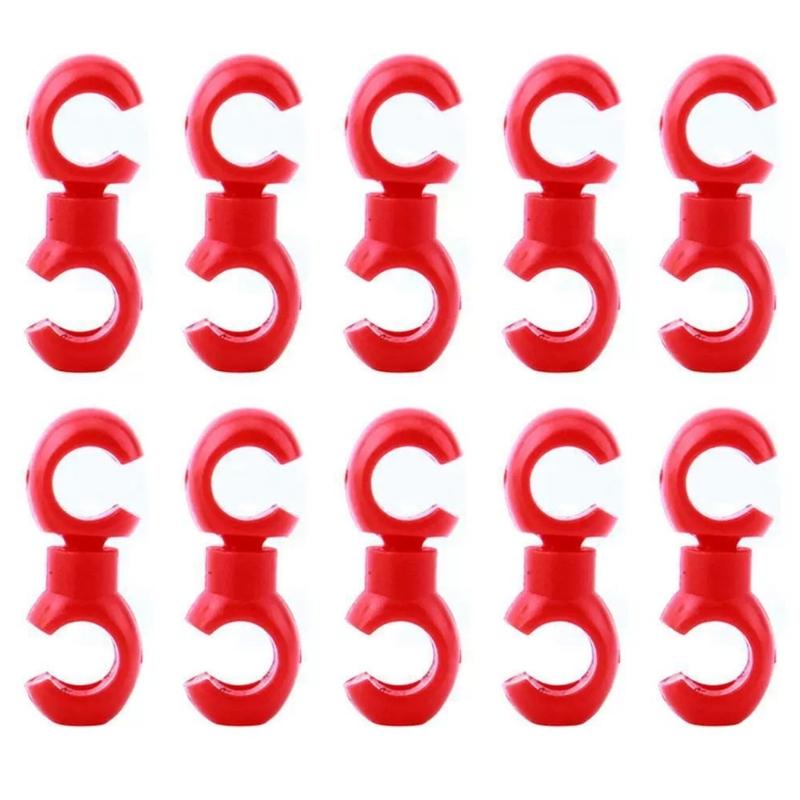 10pcs Bicycles Brake Wire Holder With Strong Grip Cycling Brake Line Fastener for Bike Cable Arrangement