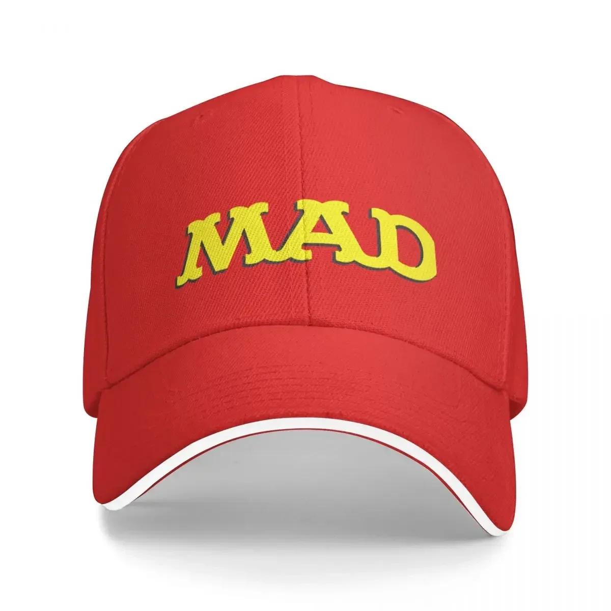 MAD Magazine logo Cap Baseball Cap Visor baseball Unisexs hats Womens