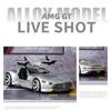 1/32 Mercedes-Benz AMG Vision GT Alloy Model Car Toy Diecasts Metal Casting Sound and Light Car Toys for Children Vehicle