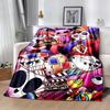 Digital Circus Blanket Warmthful Decor Perfect for Bedding Bed Office for All Occasions Stylish Decor Best Holiday Gift for Friends Family