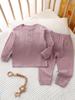 Baby Pure Cotton Class A Warm Underwear Set - Boys and Girls Split Pajamas for Autumn, Winter, and Spring