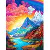 CHENISTORY DIY Frame Paint By Number For Adults Landsape Drawing By Numbers Unique Gift Acrylic Paint On Canvas Home Decor