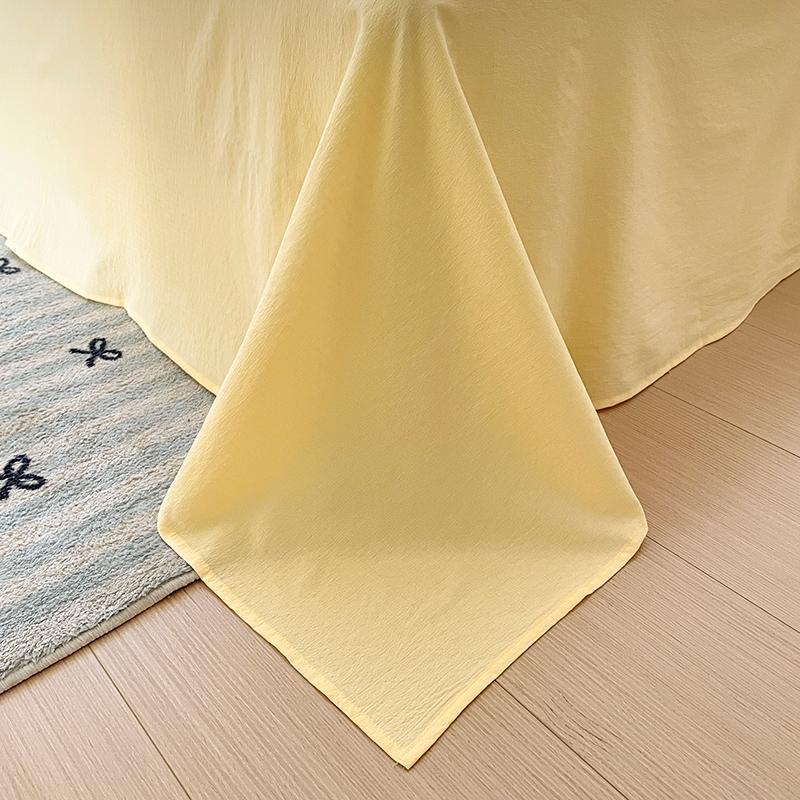 Cute Girl Duvet Cover Set Floral Pastoral Style Duvet Cover Fluffy Comfortable 4Pcs Bedding Set with 1Flat Sheet Pillowcase