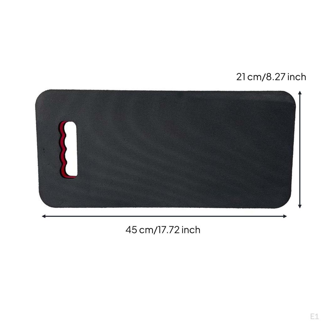 EVA Kneeling Pad Textured with Handle Lightweight Mat for Mechanics,