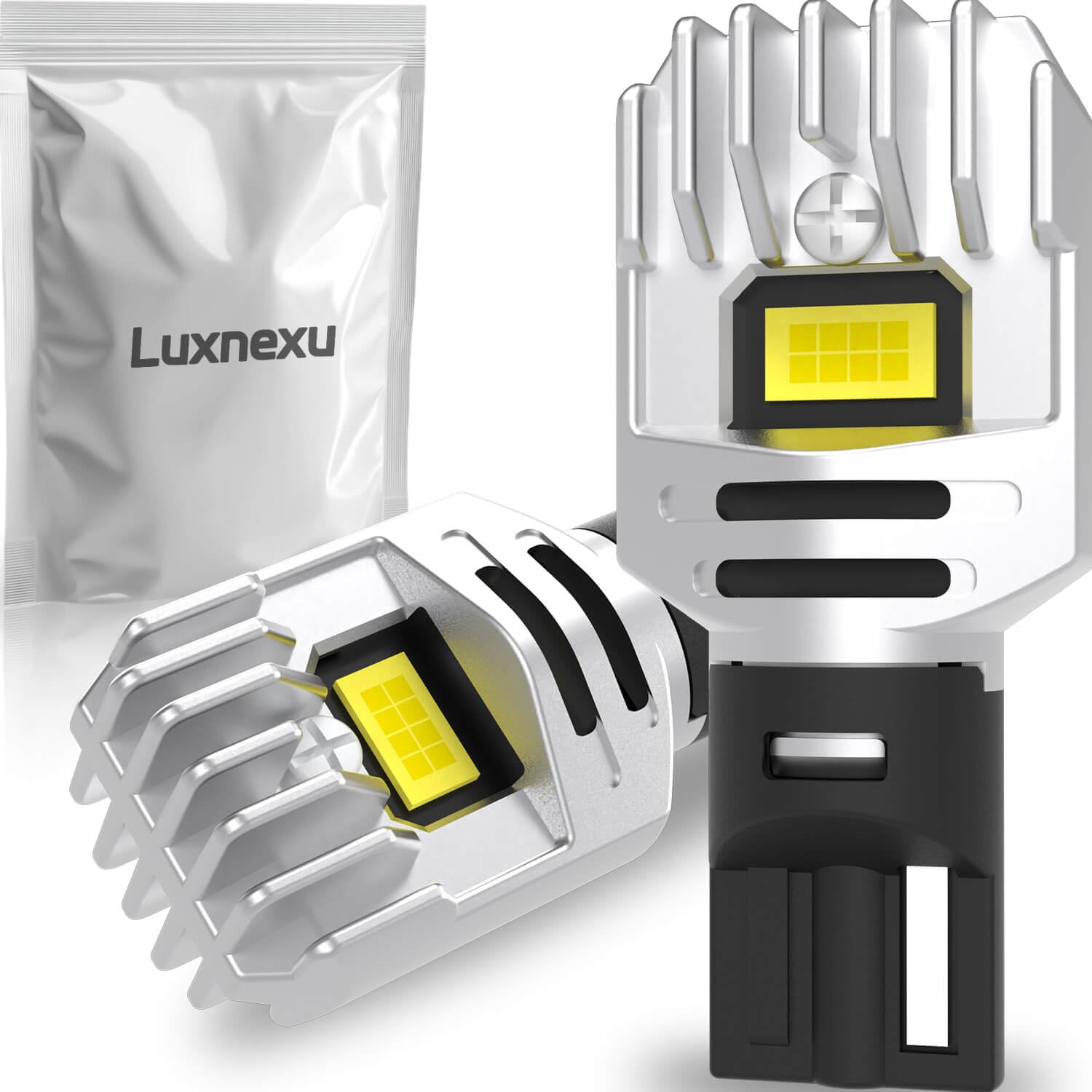 

Светодиодная задняя лампа Luxnexu T16, Взрывной свет, 2000 лм, 20 Вт, Высокая яркость, 5530 T15/T16 2 pieces белый