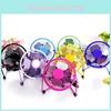 Stylish Usb Small Fan With Aluminum Blades For Quiet Desktop Office Use