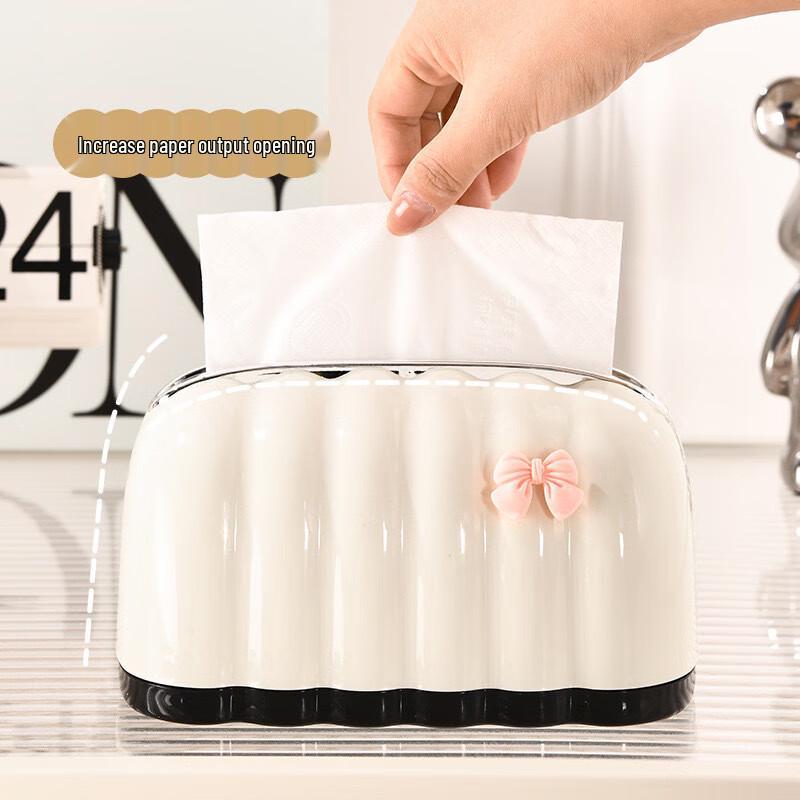 French Black Bottom Toast Tissue Box