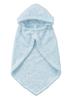 Pet for Dogs and Karari Pet Hachi Bathrobe, Blue, Microfiber, Absorbent, Quick-Drying, Antibacterial, Cats, Robe, (Small)