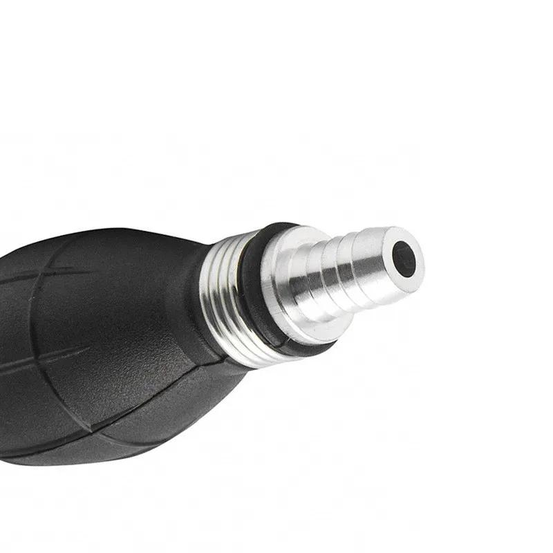 6/8/10/12mm Handkraftstoffpumpe Leitung Gummi Aluminium Kraftstoffpumpen Primer Birne Für Auto Boot Marine Außenborder Dieselöl Transfer Benzin