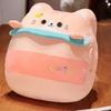 Cute Cat Three-In-One Throw Pillow Blanket Office Lunch Break Pillow Hand Warmer Air Conditioner Blanket Foldable Small Blanket