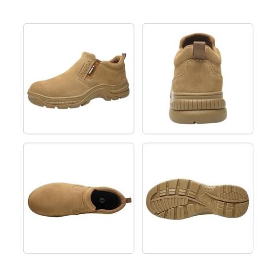 [PAFHL] Safety Shoes, Men's Work Shoes, Safety Shoes, Steel Toecap, Toe Protection, Non-Slip, Prevents Nails from Pushing Through, Shoes, Water