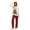 Christmas Prints Family Matching Long Sleeve Tops+Pants Set Family Matching Sets