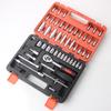 53-Piece Ratchet Socket Wrench Set - Multifunctional Car Repair Toolbox