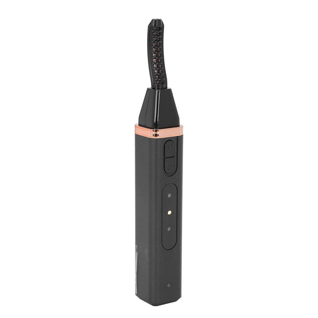 Rechargeable Electric Eyelash Curler Fast Heating Long Lasting Eyelash Curling ToolBlack