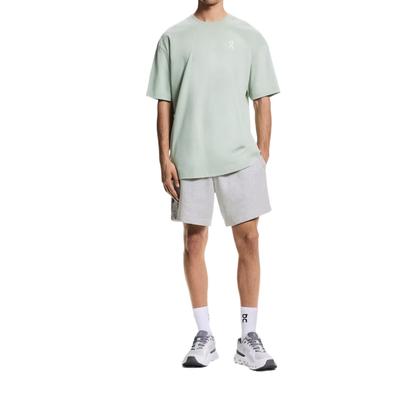 Auf Rundhals Unifarbenes T-Shirt Herren Oberteile 1ME10050229