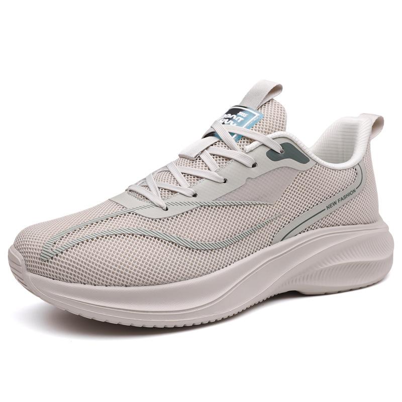 Large Size Hot Breathable Running Shoes Mesh Casual Sneakers Breathable Men's Shoes Couple Flying Knit Light Running Shoes