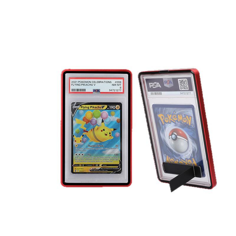 Metal Slider Case for PSA Graded, Pokemon, Star Player, and Collectible Cards