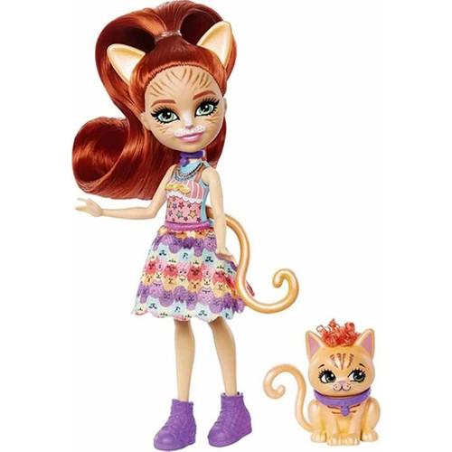 

Куклы-персонажи Enchantimals DVH87 - Field Tabby & Cuddler