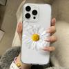 Flower Phone Case for iPhone 17 16 15 14 13 12 11 Pro Max Plus Air Mini 16E ProMax Transparent Case