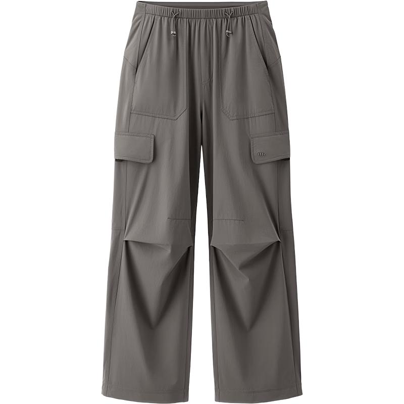 Beneunder Women s Loose Fit Cargo Parachute Sun Protection Pants WR247 L