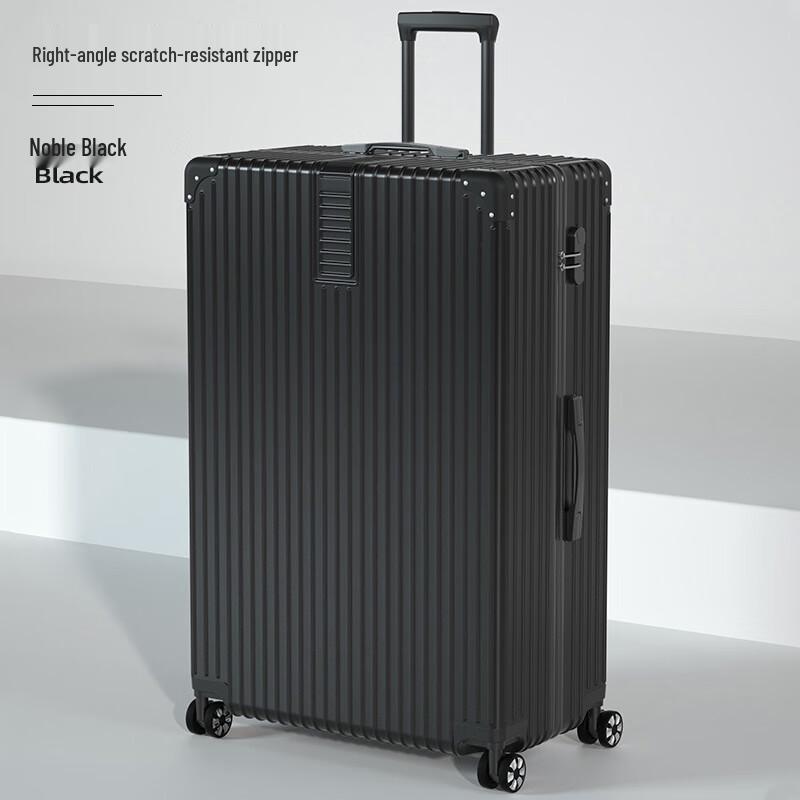 Extra-Large Vintage Spinner Luggage 34 Inch