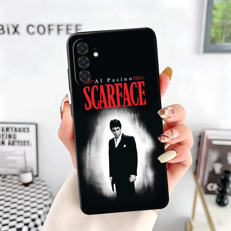 Scarface 1983 Al Pacino Soft Phone Case for Samsung A17 A37 A57 A16 A26 A36 A56 A15 A25 A35 A55 A14 A24 A34 A54 A13 A23 A33 A53