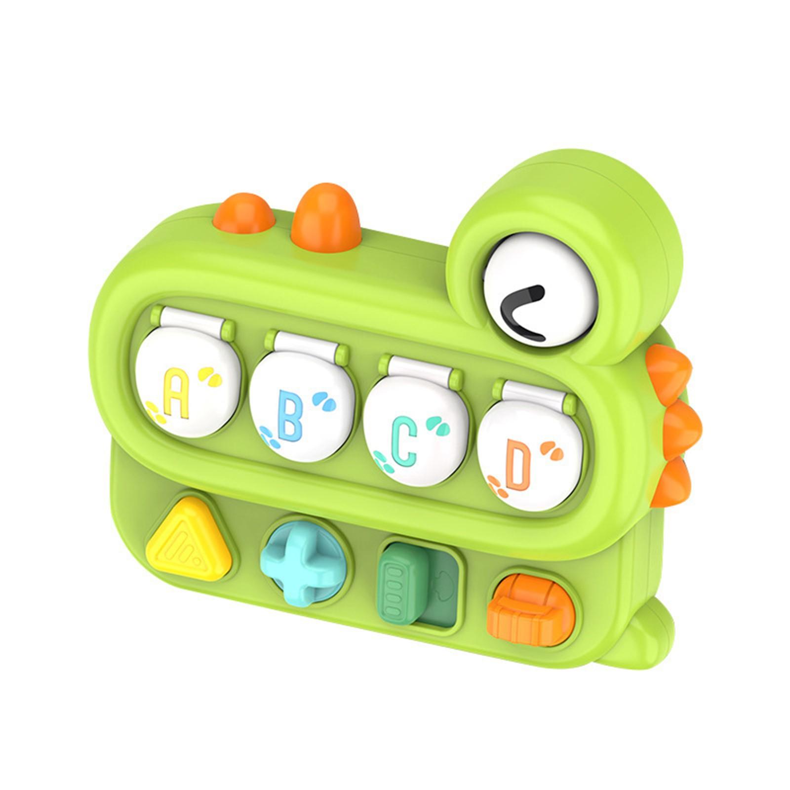 

Детская милая коробка с механизмом динозавра, коробка для раннего образования, обучающая игра-игрушка One Size