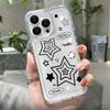 INS Star Handyhülle Für Samsung Galaxy S25 Ultra Funda S24 S23 FE S22 S21 S20 FE S10 Plus Silikon Transparent Hüllen Carcasa